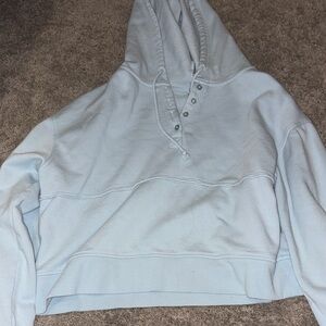super cute pacsun hoodie light blue